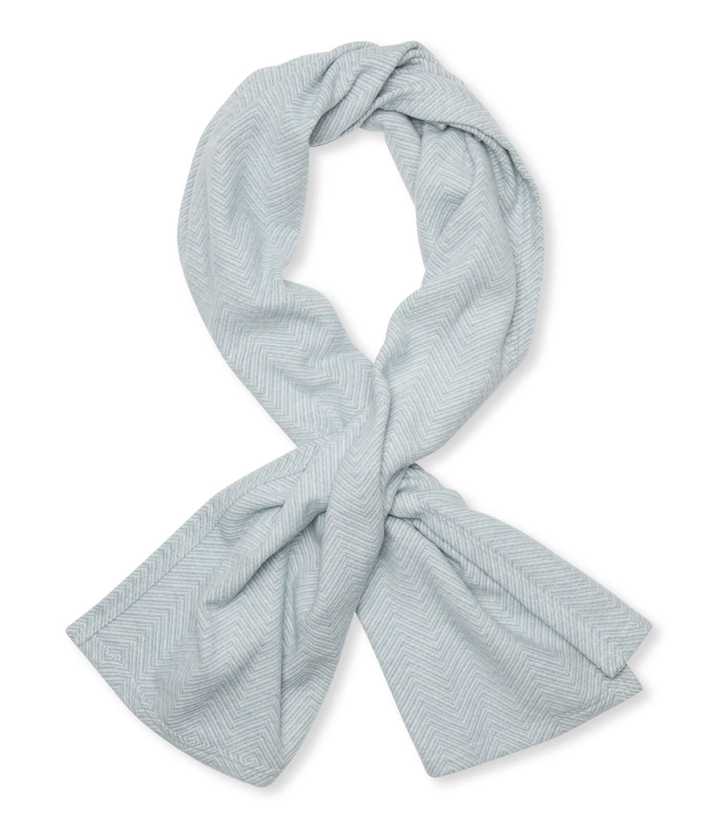 Fog Herringbone Shawl - Chappy Wrap