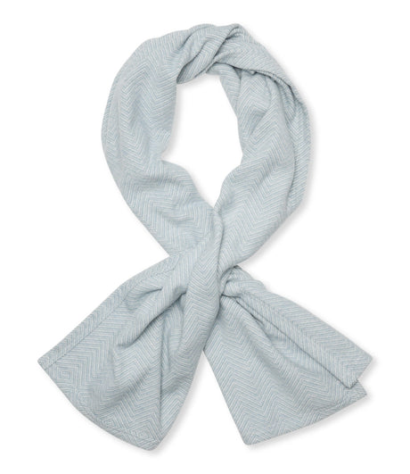 Fog Herringbone Shawl - Chappy Wrap