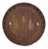 The Woods Maine®: Three Pines® 4-Player Cribbage Board