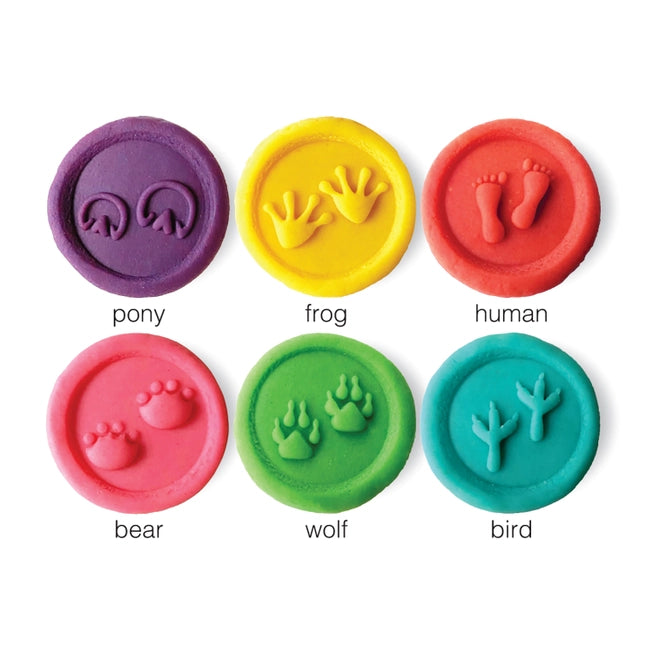 Wooden Eco-Dough Stamps - eco-kids