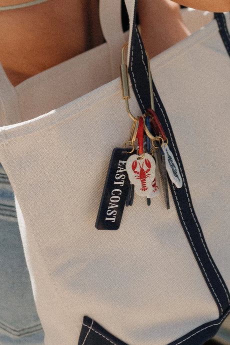 East Coast Rectangle Keychain - Freshwater Curated Goods
