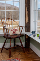 Apres Ski 8x12 Hand-Hooked Wool Pillow - Chandler 4 Corners