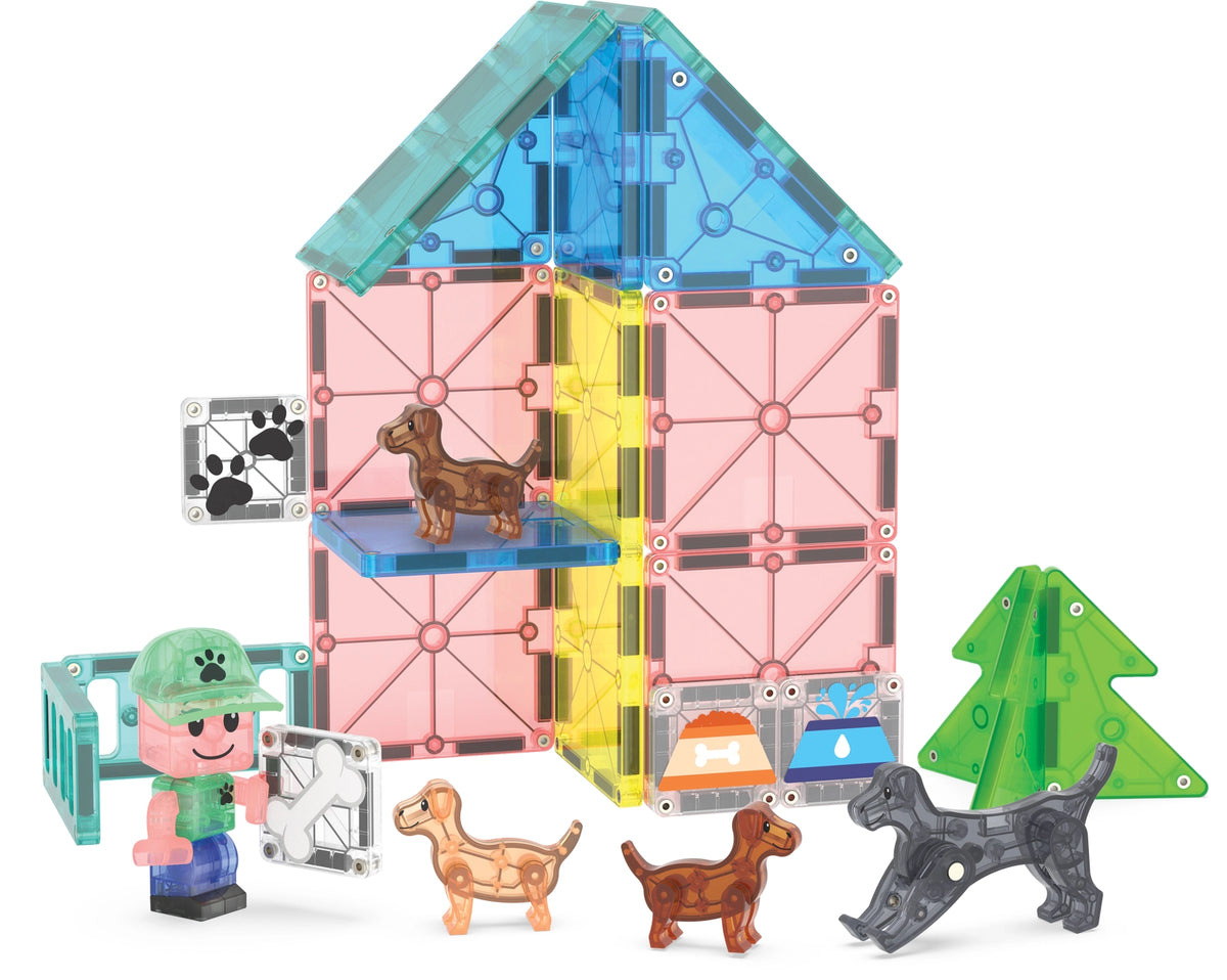 Magna-Tiles Puppy Park 27-Piece Set