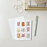 Boat Coats Notecard Set - emily lex studio