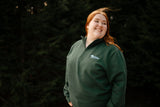 The Woods Maine® Loon Embroidered Adult Quarter Zip