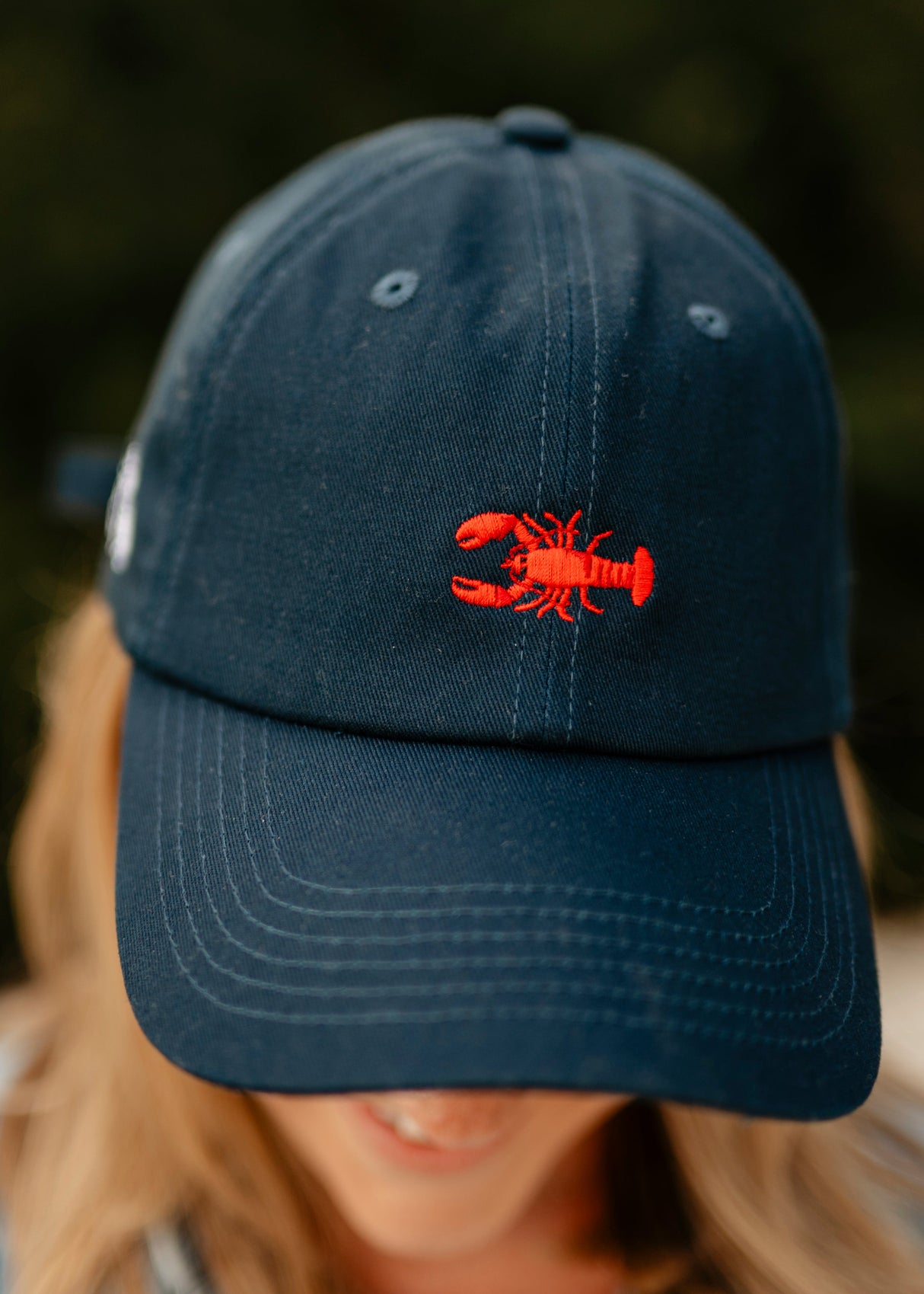 Three Pines® + Maine Lobster Adult Baseball Hat - The Woods Maine x Bits & Bows