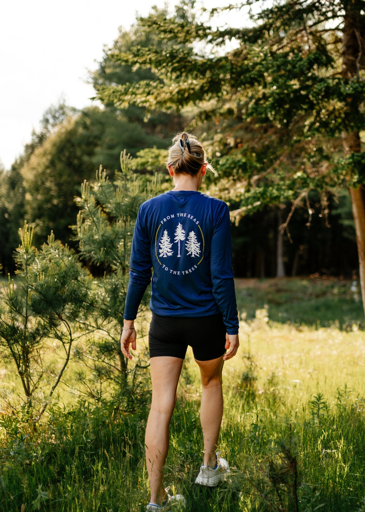 The Woods Maine® x Boathouse: Seas to Trees USA Made UPF 50 Long Sleeve