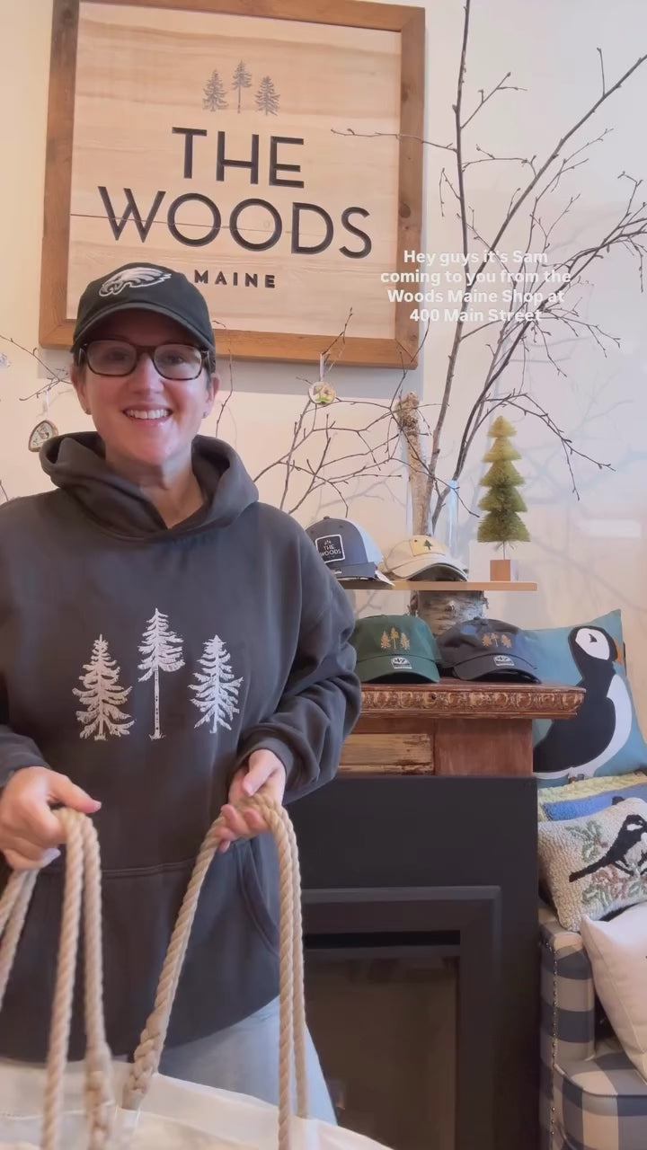 The Woods Maine Three Pines®: Loon Large Sea Bags® Carry-All Tote | MADE IN MAINE