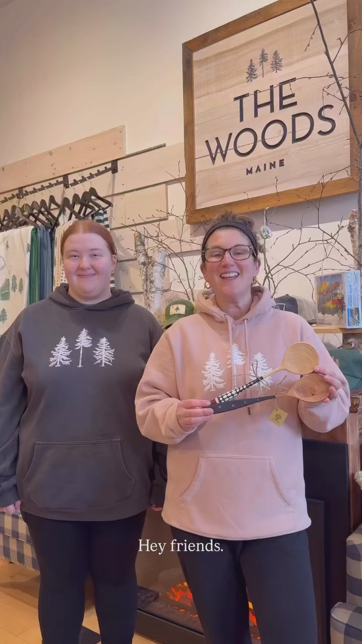 Handcarved Maine Loon Wooden Spoon - Spoonweather | MADE IN THE USA