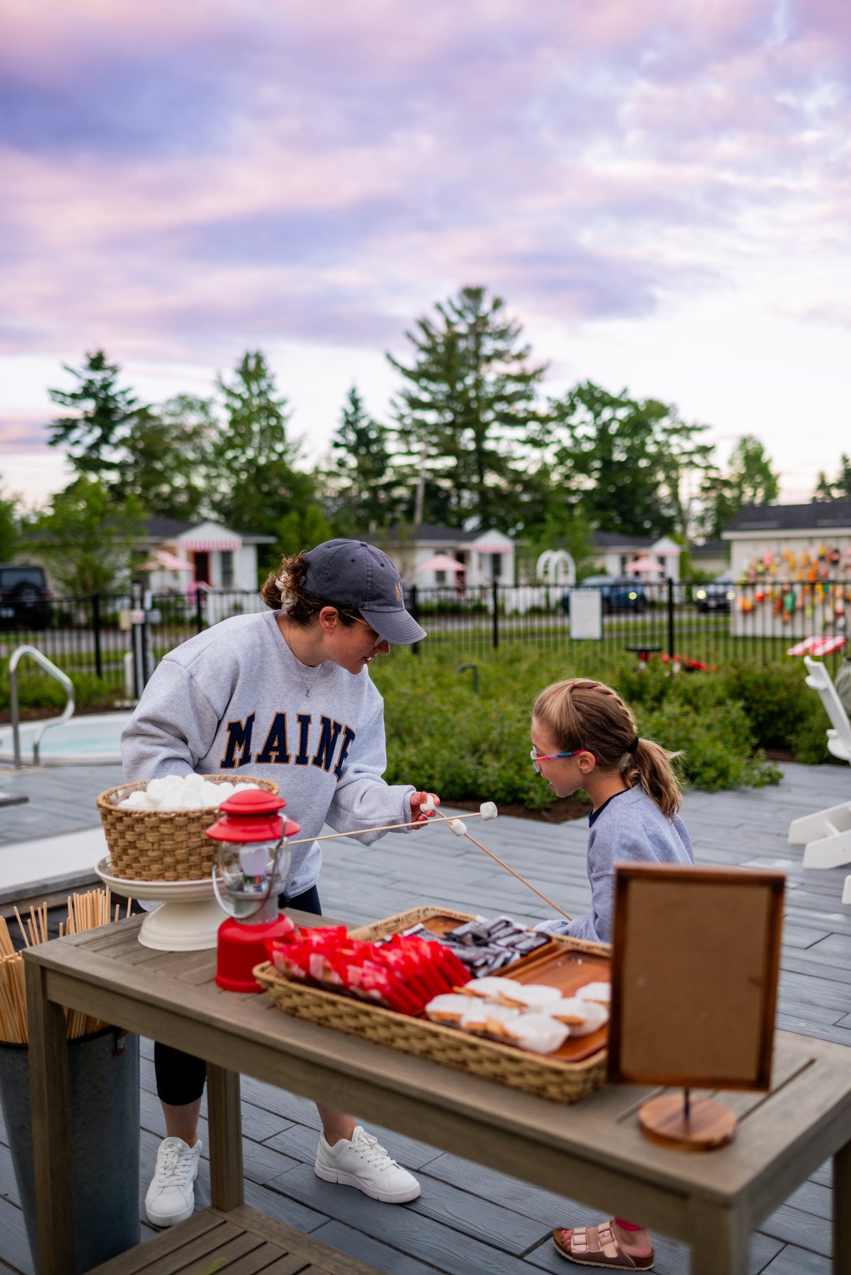 The Woods Maine® Classic x Boathouse | Adult Maine Crewneck Sweatshirt | Made in the USA