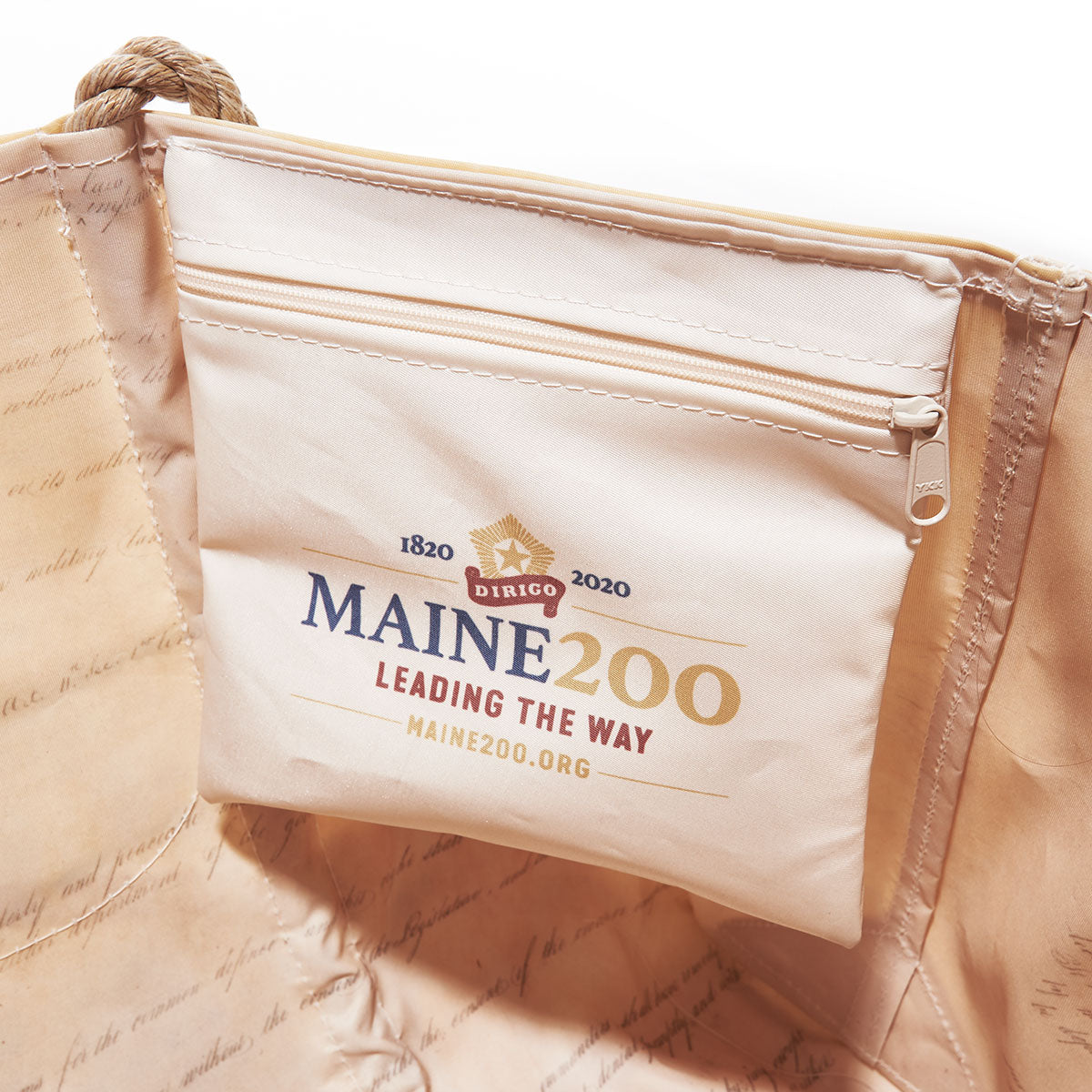 BUNDLE: Maine Bicentennial Large Tote + Wristlet by Sea Bags