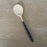 Handcarved Blue Stars Wooden Spoon - Spoonweather | MADE IN MAINE