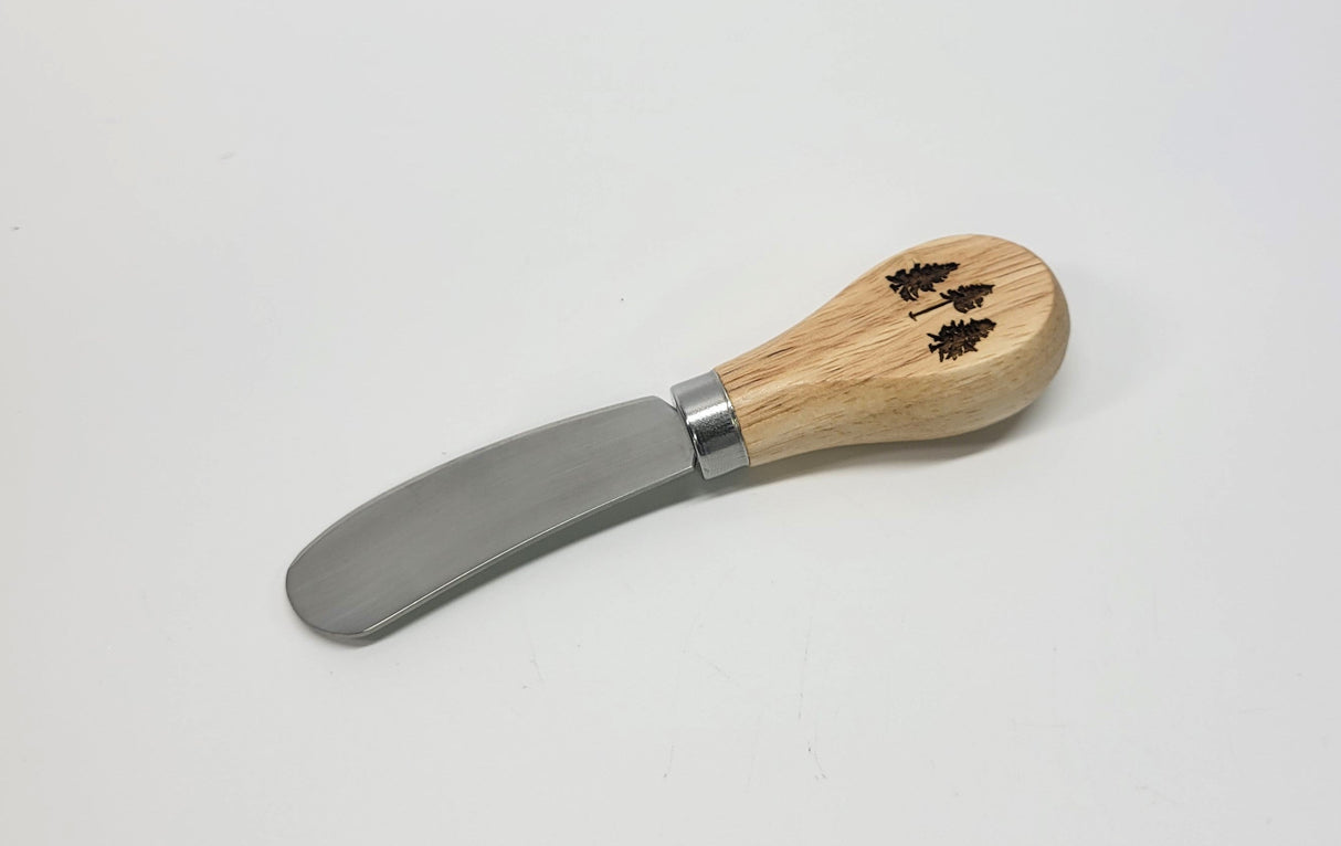 BUNDLE: The Woods Maine: Three Pines® Large Bamboo Cutting Board + Cheese Knife