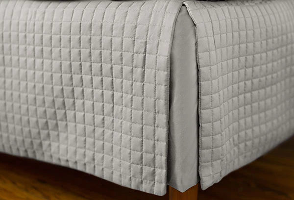 Quilted Bed Dust Ruffle - Comphy Co.