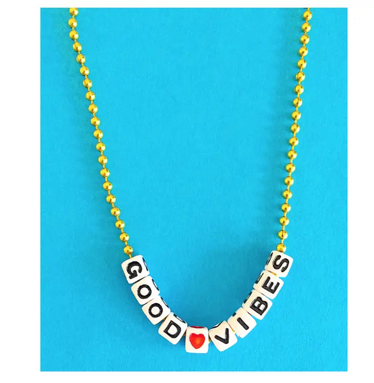 Good Vibes Necklace -  Gunner & Lux