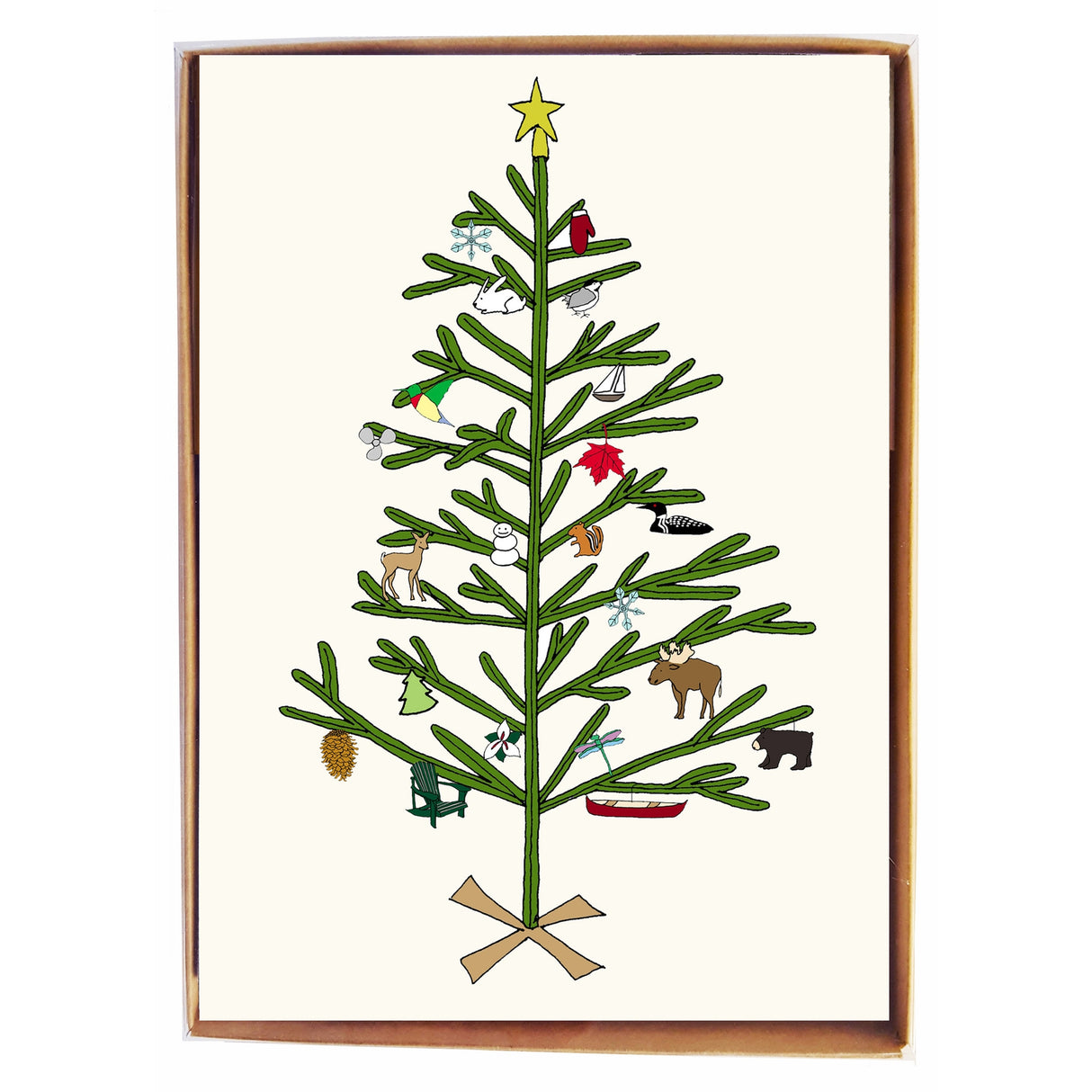 Stick Tree Cards (Box of 8)  - mollyOcards