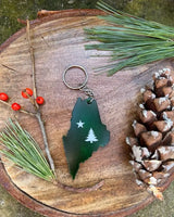 1901 Maine Flag Key Chain - KTap Designs - The Woods Maine