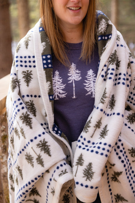 The Woods Maine: Three Pines® x ChappyWrap® Original Blanket
