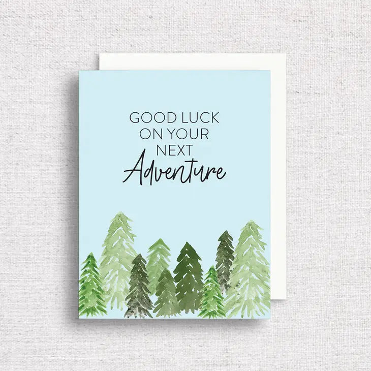 Good Luck Forest Greeting Card - Gert & Co