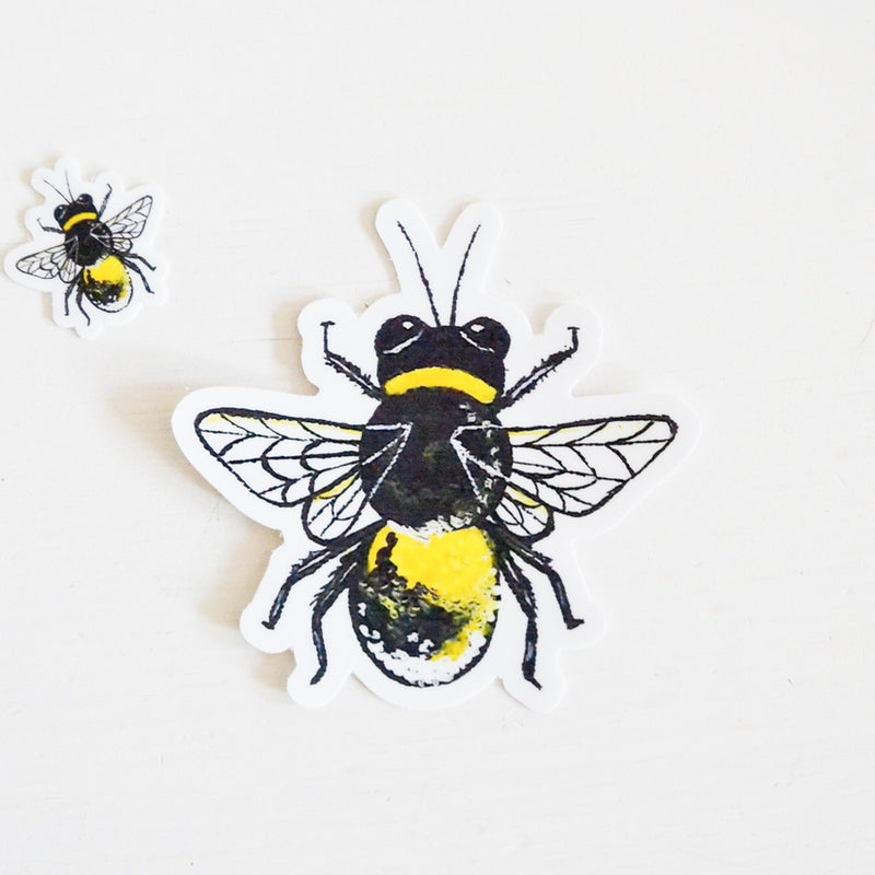 Big Bee Sticker - Laura King Paints