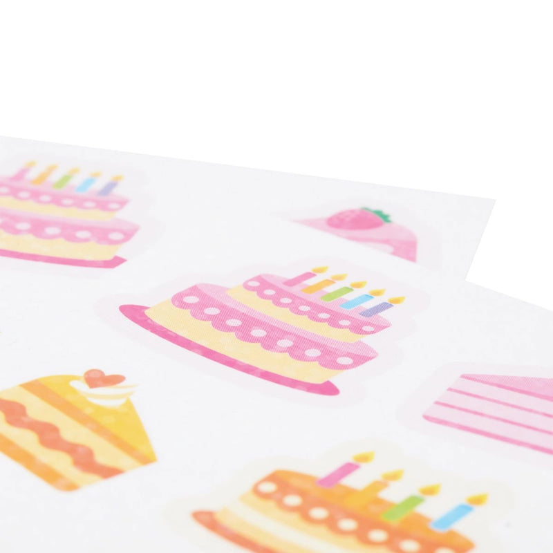 Stickiville Birthday Cakes Stickers - Ooly