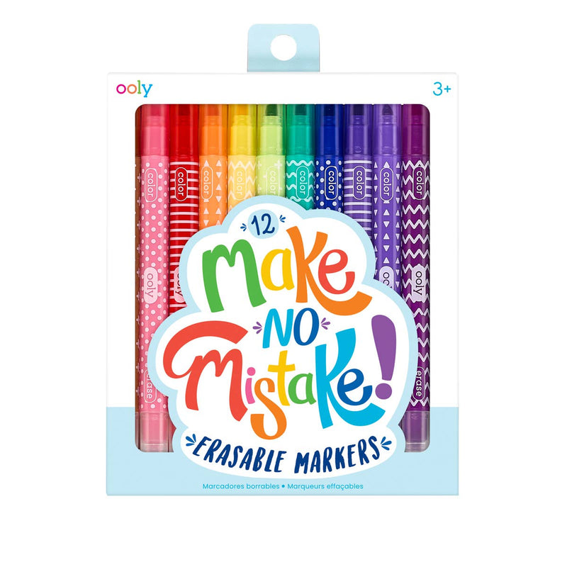 Make No Mistake Erasable Markers - Ooly