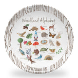 Woodland Alphabet Childrens Plate - Dishique