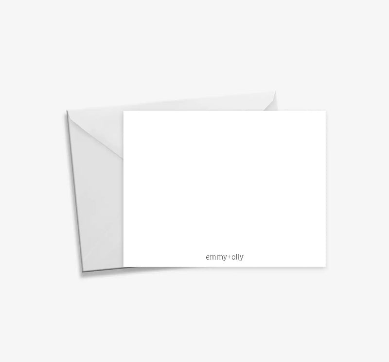 Pine Tree Flat Notecard Set - Emmy + Olly | Pine Tree Stationary
