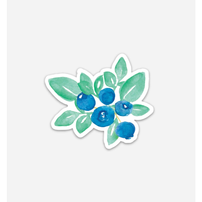 Blueberry Bunch Sticker - Emmy + Olly | Maine Made Stickers