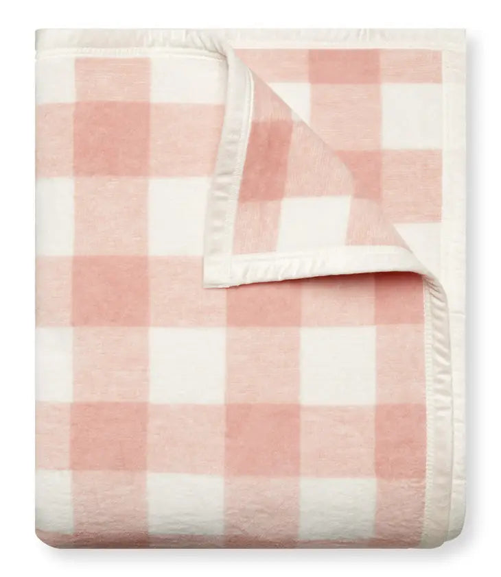 Classic Gingham Pink Blanket - Chappy Wrap