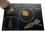 Chalkboard Santa's Cookies Placemat - Imagination Starters