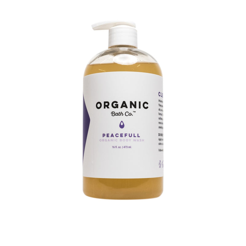 PeaceFull Body Wash (Two Sizes Available) - Organic Bath Co