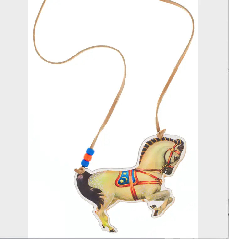 Lightning Horse (Oversized) Necklace -  Gunner & Lux