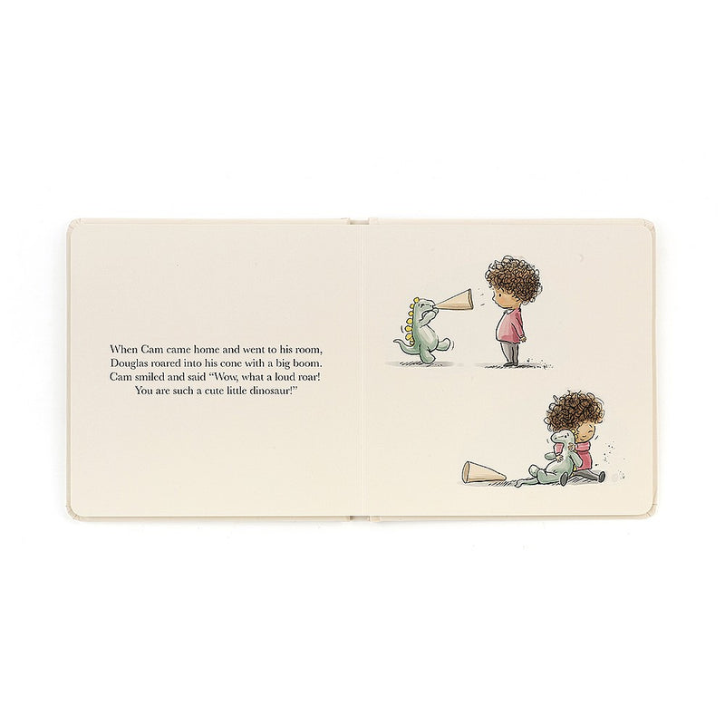The Not So Scary Dinosaur Book - JellyCat
