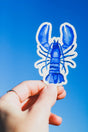 Blue Lobster Sticker - S&D | Maine Made Stickers - The Woods Maine