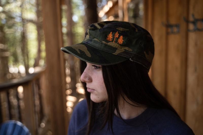 The Woods Maine® Three Pines® Military Cap