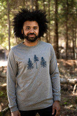 The Woods Maine®: Three Pines® Adult Long Sleeve (2 Colors Available)