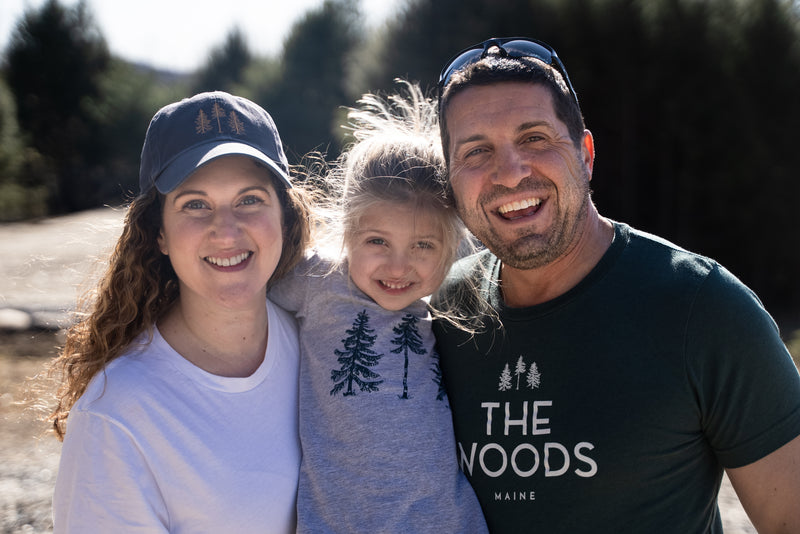The Woods Maine® Adult Short Sleeve T-Shirt (Three Colors Available)
