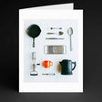 Camp Kitchen Notecard (Single) - Field Guide Designs - The Woods Maine
