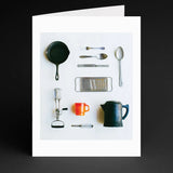 Camp Kitchen Notecard (Single) - Field Guide Designs - The Woods Maine