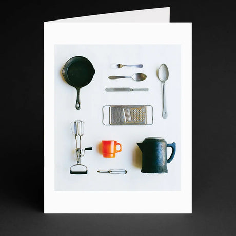 Camp Kitchen Notecard (Single) - Field Guide Designs - The Woods Maine