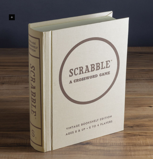 Scrabble Vintage Bookshelf Edition