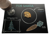 Chalkboard Santa's Cookies Placemat - Imagination Starters - The Woods Maine