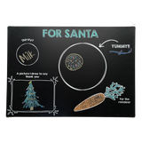 Chalkboard Santa's Cookies Placemat - Imagination Starters - The Woods Maine