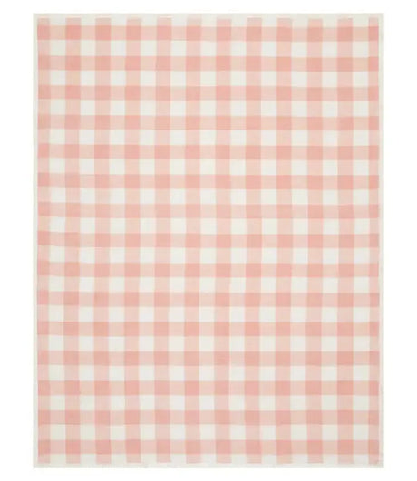 Classic Gingham Pink Blanket - Chappy Wrap - The Woods Maine