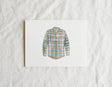 Flannel Shirt Card - Little Ivy Paper Goods - The Woods Maine
