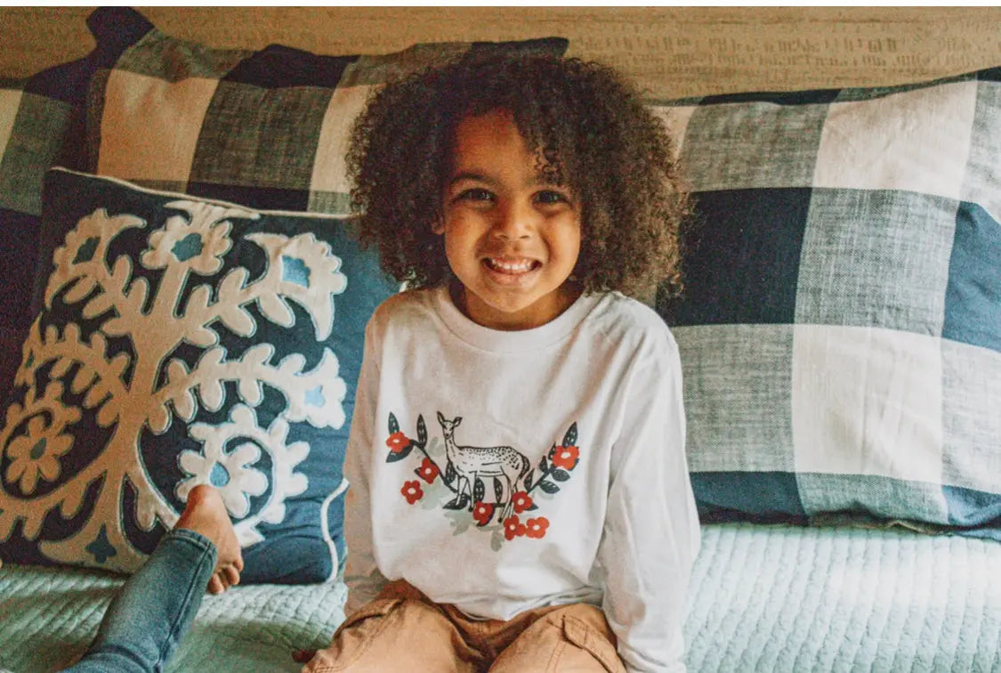 Flora Doe: The Woods Maine® x TACHEE Youth Long Sleeve - The Woods Maine