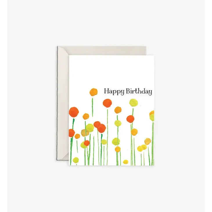 Happy Birthday Wildflowers - Emmy + Olly - The Woods Maine