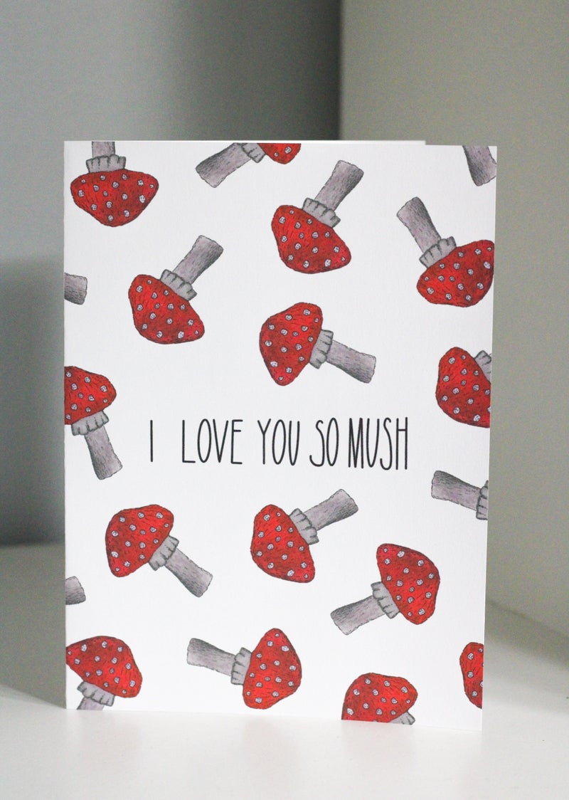 Love You So Mush Card - S & D