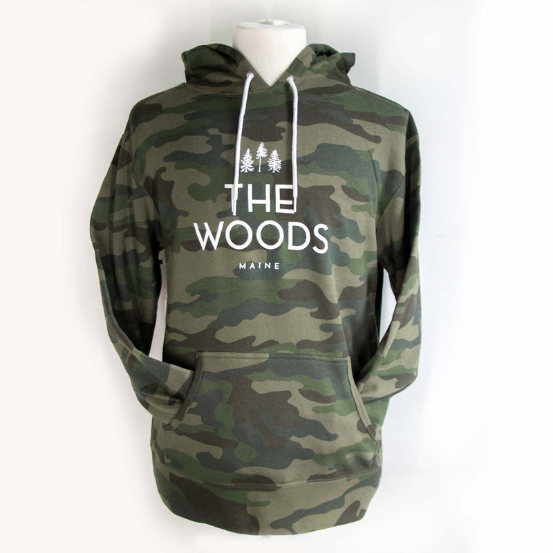 The Woods Maine® Adult Lightweight Hoodie (2 Colors Available)